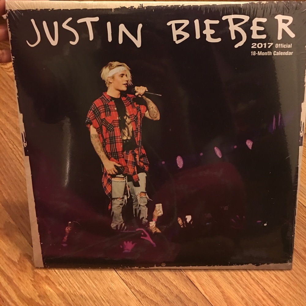 Justin Bieber 2017 Calendar