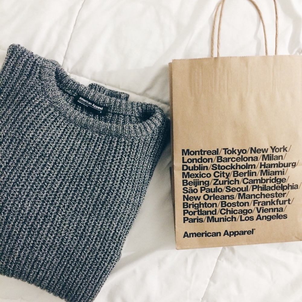 Grey Fisherman's pullover