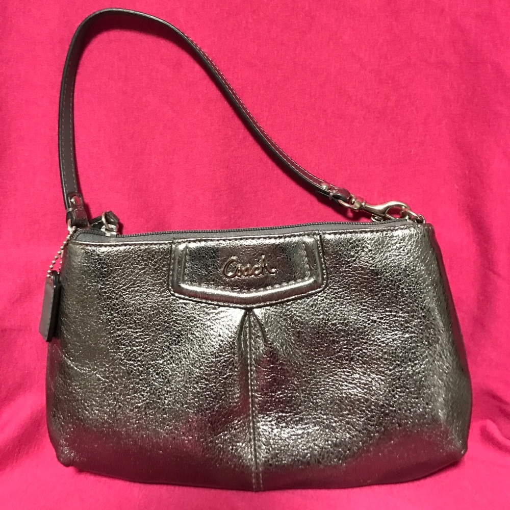 Large Coach wristlet