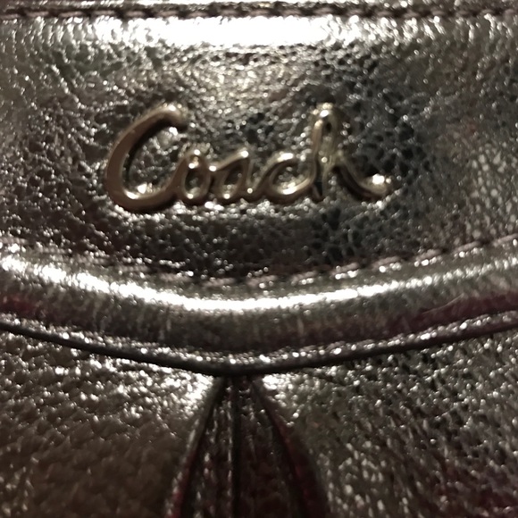 Large Coach wristlet - Picture 2 of 3