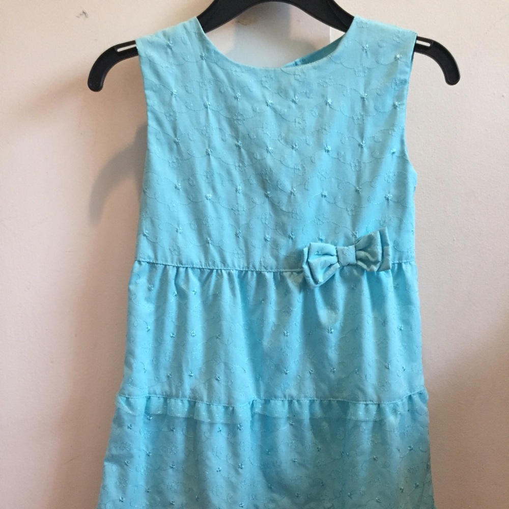 Blue girls dress