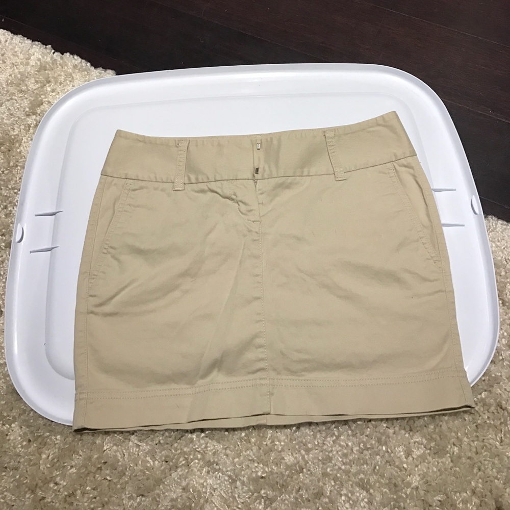 Khaki skirt