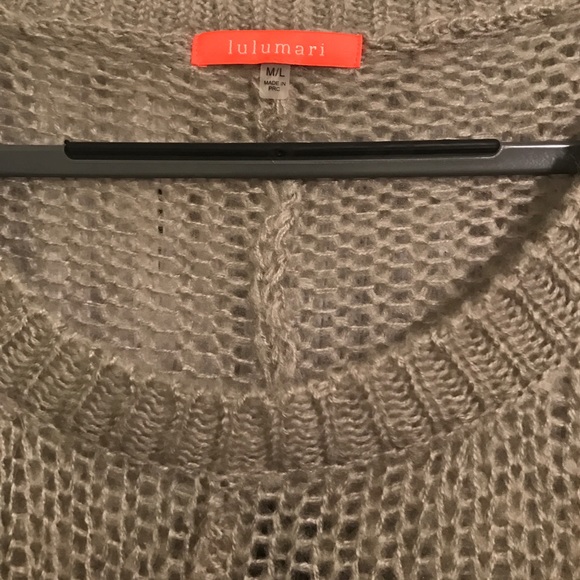 Two Toned Sweater - Picture 2 of 3