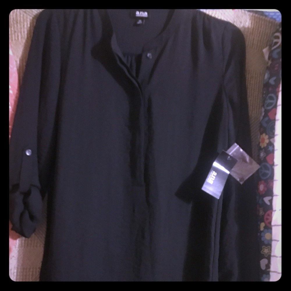 A.N.A black sheep blouse,long sleeved,soft,x-small