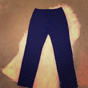 Polka dot print pants!