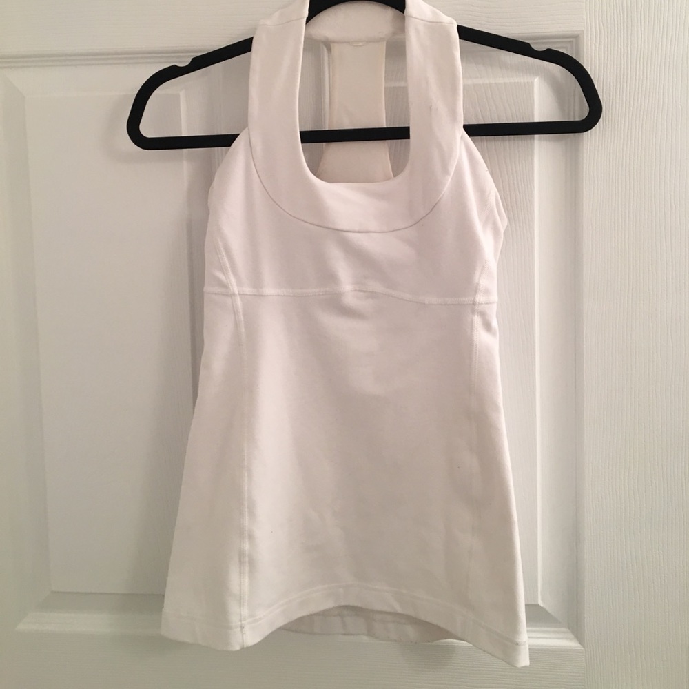 Lululemon white workout tank