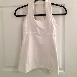 Lululemon white workout tank
