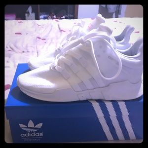 ADIDAS EQT 5  1/2 ALL WHITE