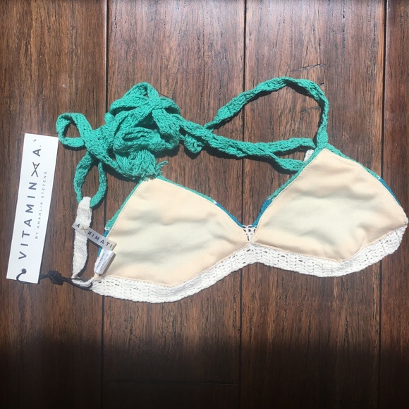 Vitamin A Nightbird Crochet Bikini Top - Picture 3 of 3