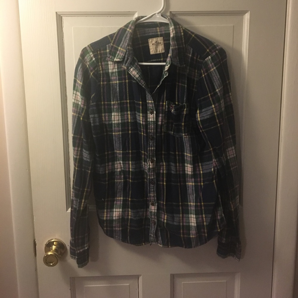 Hollister flannel plaid