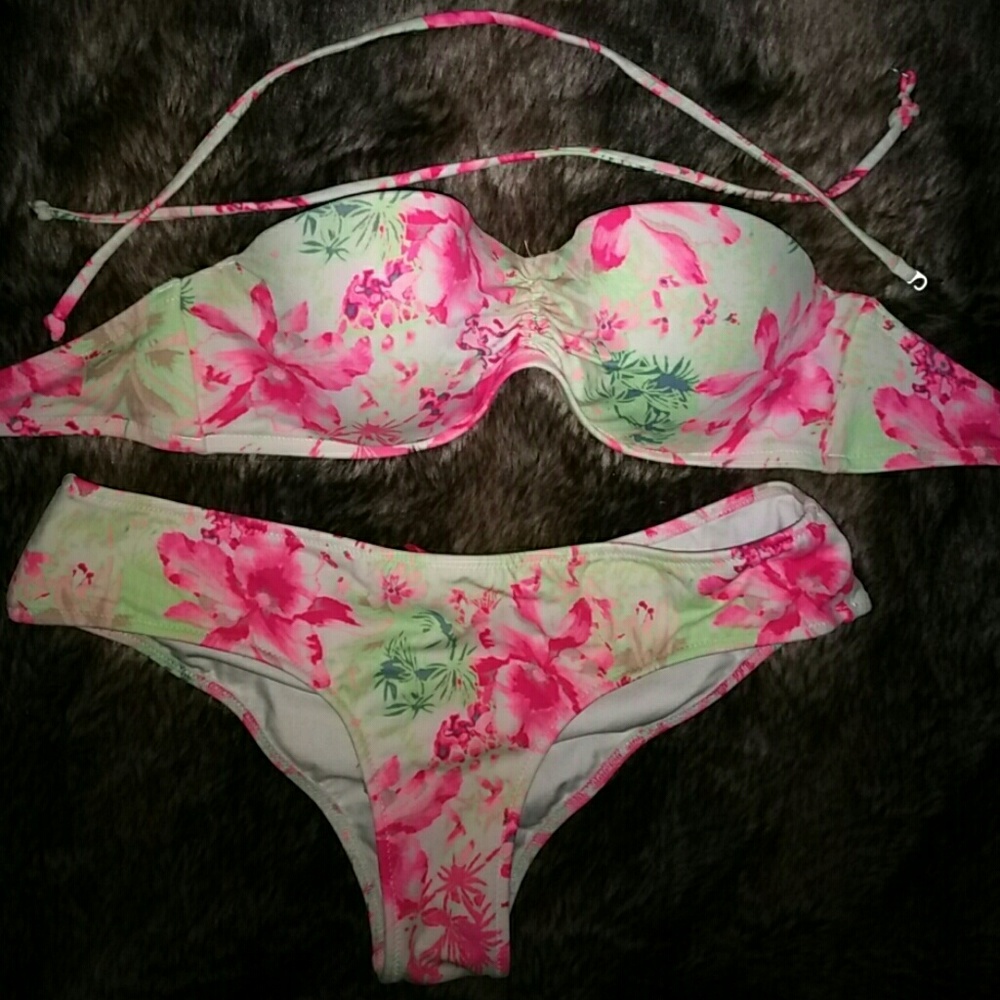 Floral Victoria's Secret Bikini