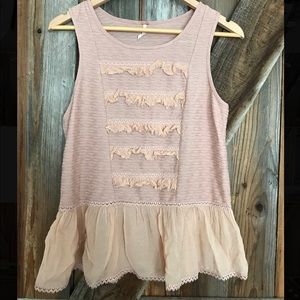 Free People Peony Ruffle Tank