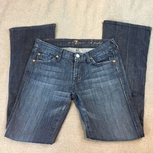 7 for all Mankind A Pocket Bootcut Jeans