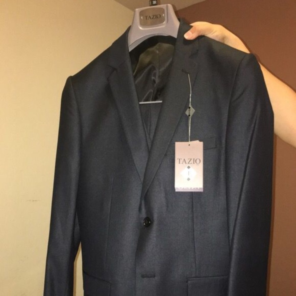Navy blue tazio suit