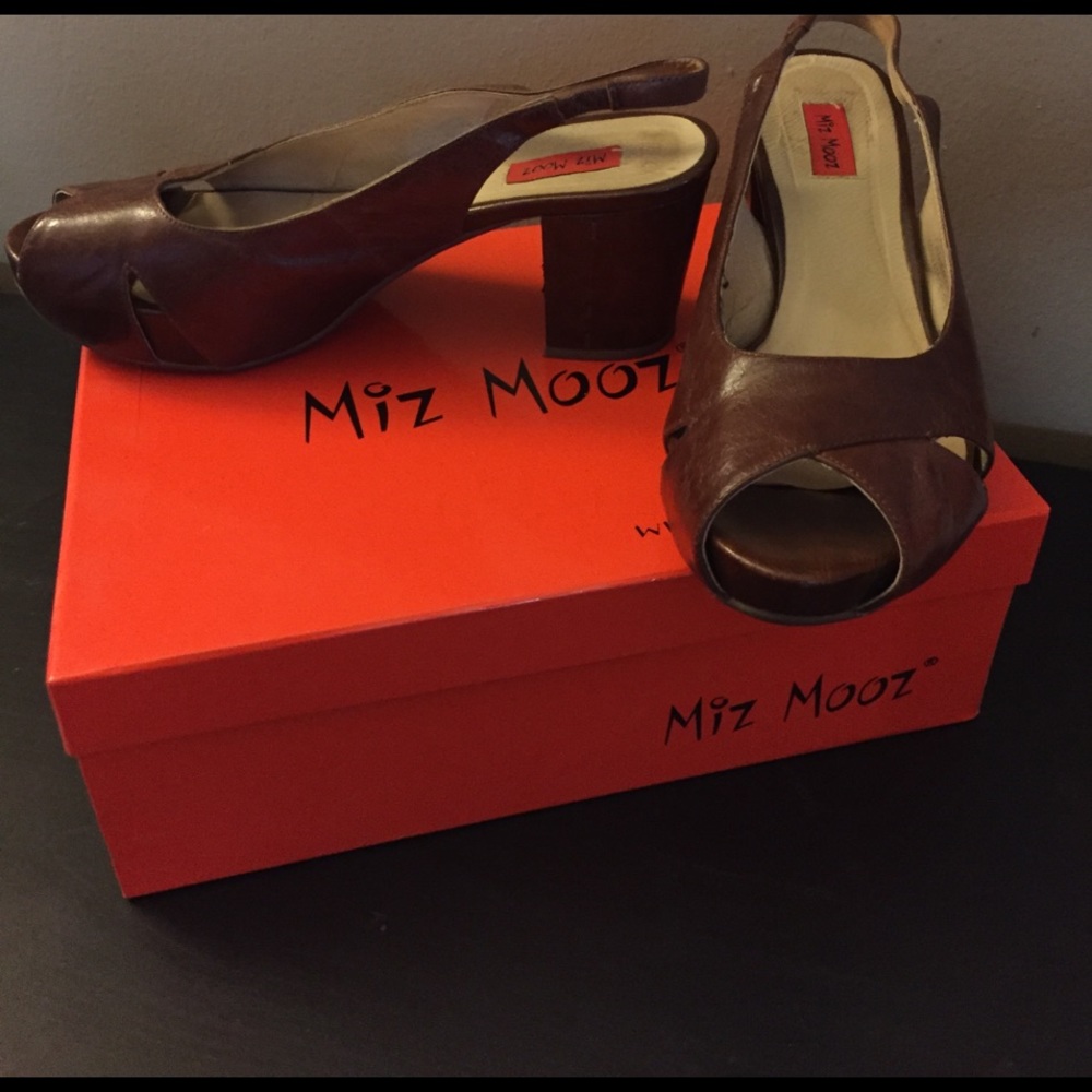 Miz Mooz Chunky heel sandal