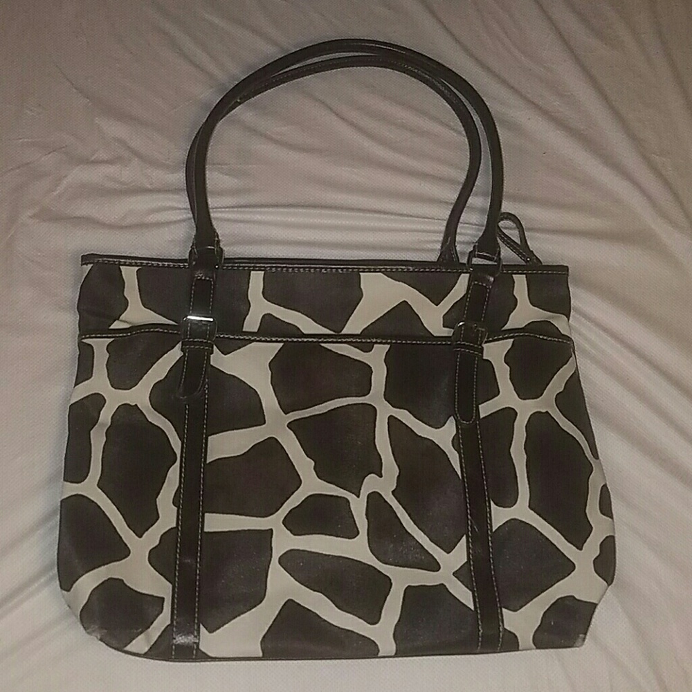 !!FAUX GIRAFFE PURSE!!