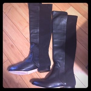 Black over knee BCBGMAXARIA boots