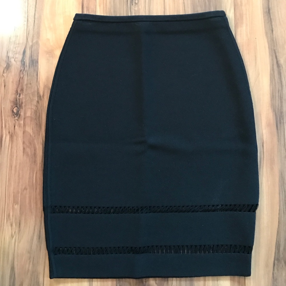 Alexander Wang Ponte Knit Stretch Mini Skirt Small