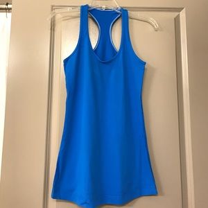 Amazing condition cool Racerback bright blue