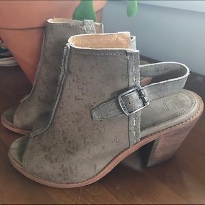 Frye Open Toe Heels