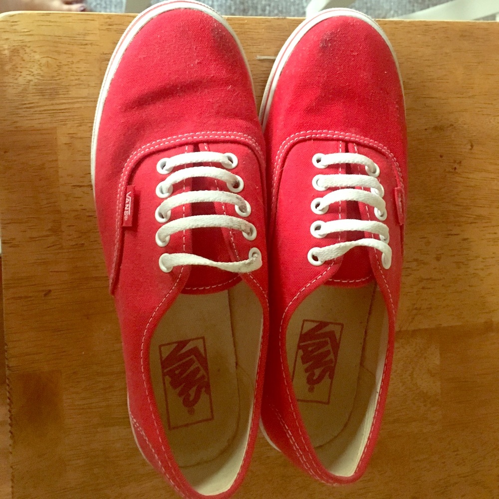 Red Vans
