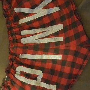 Vs pink shorts, only trading.