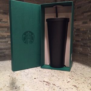 Starbucks 2016 Stainless Steel Matte Black cup
