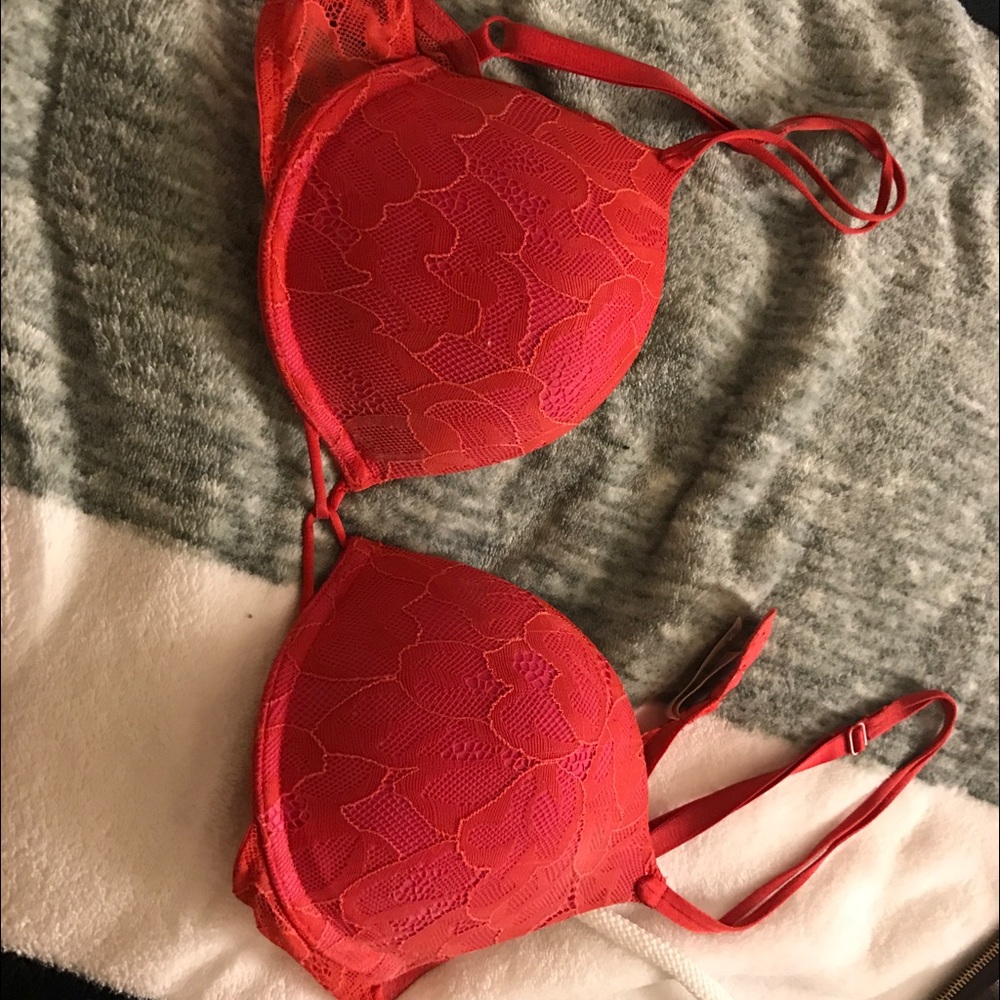 Red Victoria secret bra