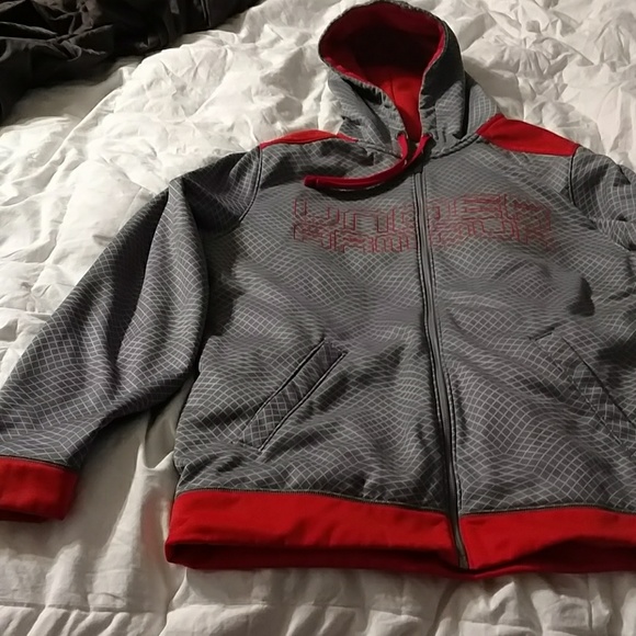 Mens Under Armour zip up hoodie sweatshirt - Picture 2 of 4
