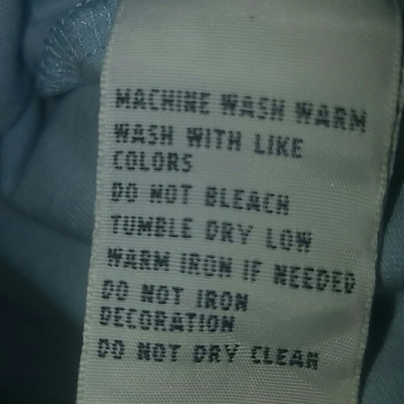 !!BLUE V-NECK POLO T-SHIRT!! - Picture 4 of 4