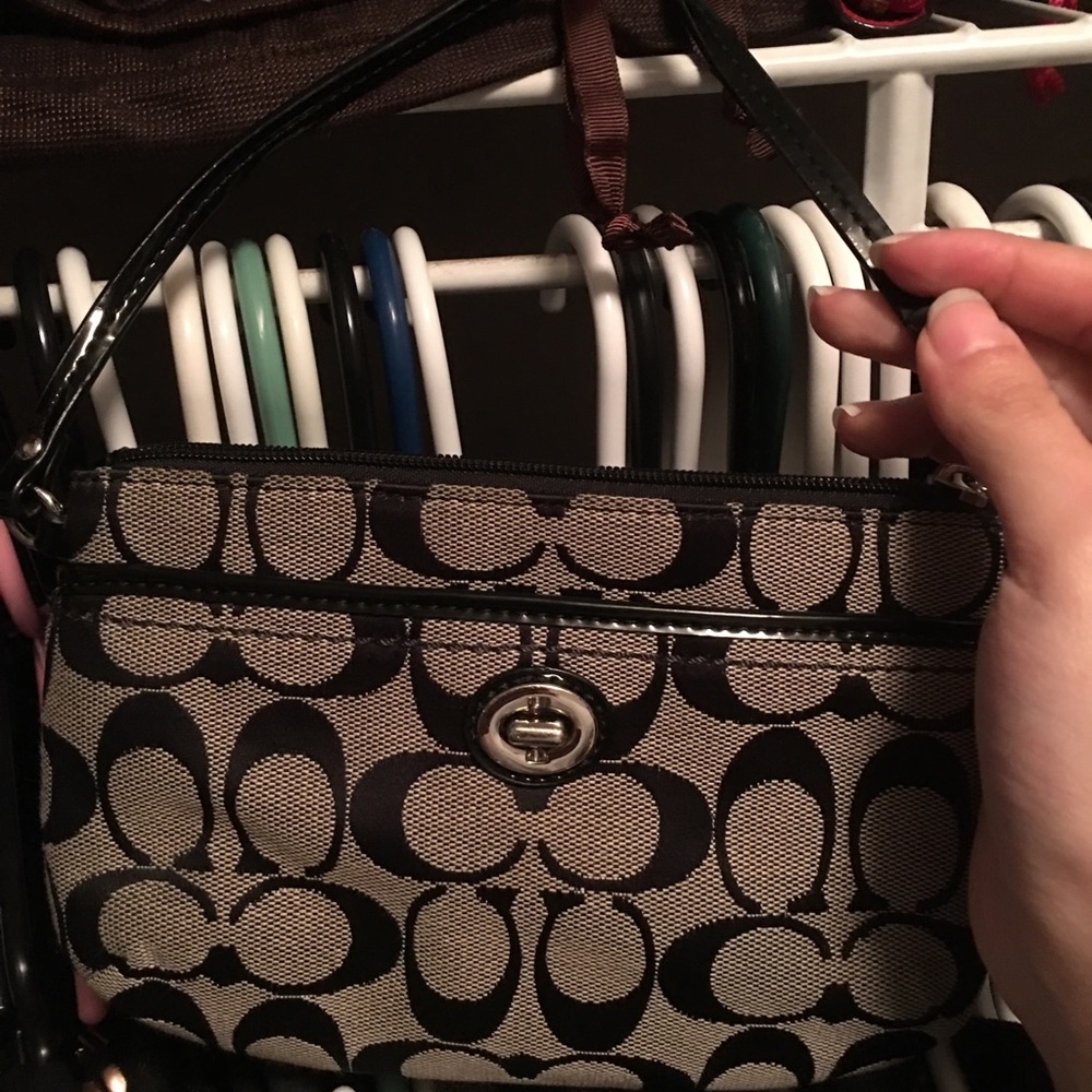 Coach wristlet