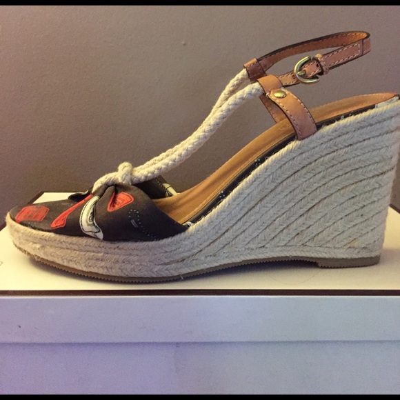 Coach wedge sandals - Picture 2 of 4