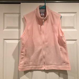 Columbia Fleece Vest Baby Pink