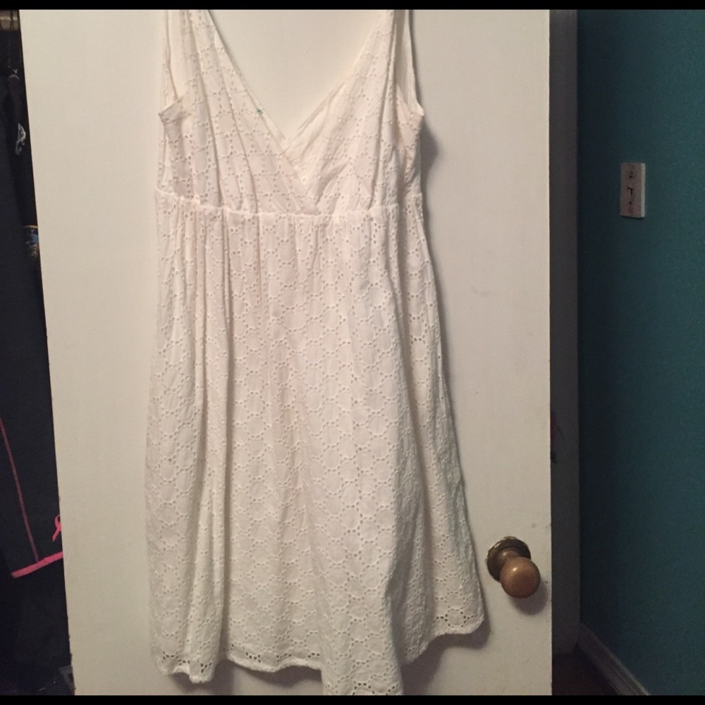 Old navy white lace dress
