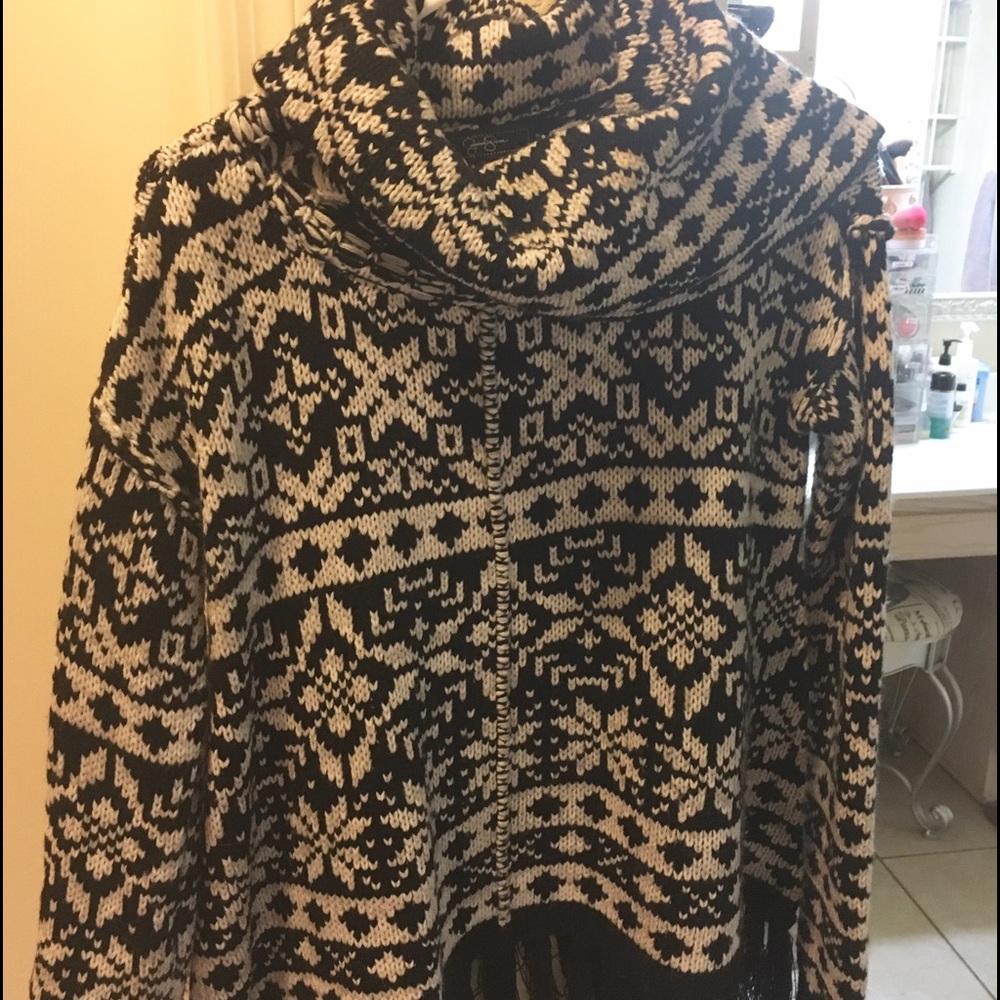 Jessica Simpson Fringe Sweater
