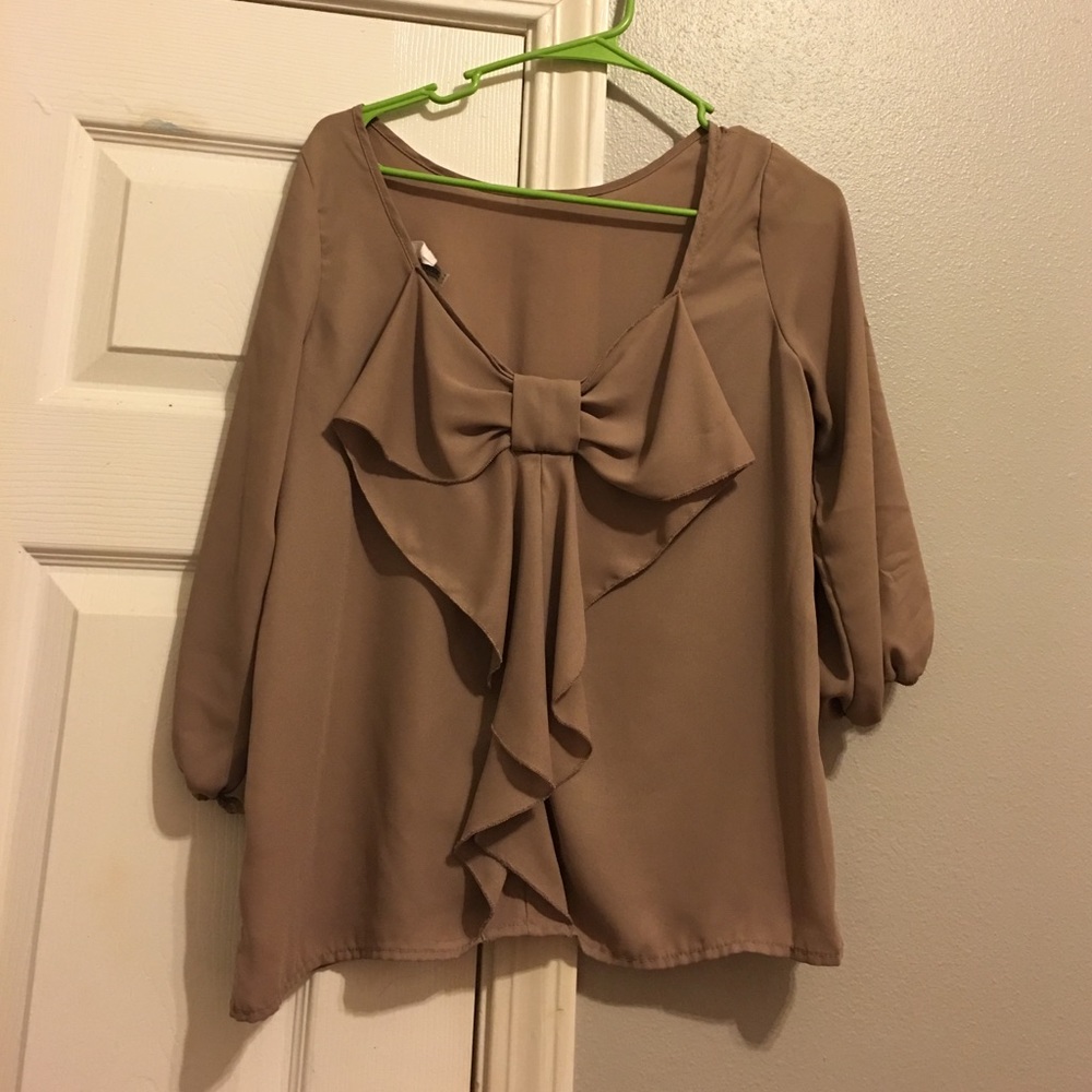 BOW BLOUSE