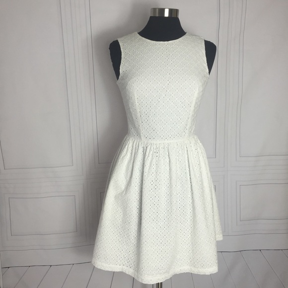 French Connection Dresses & Skirts - French Connection Sunflower Eyelet Dress