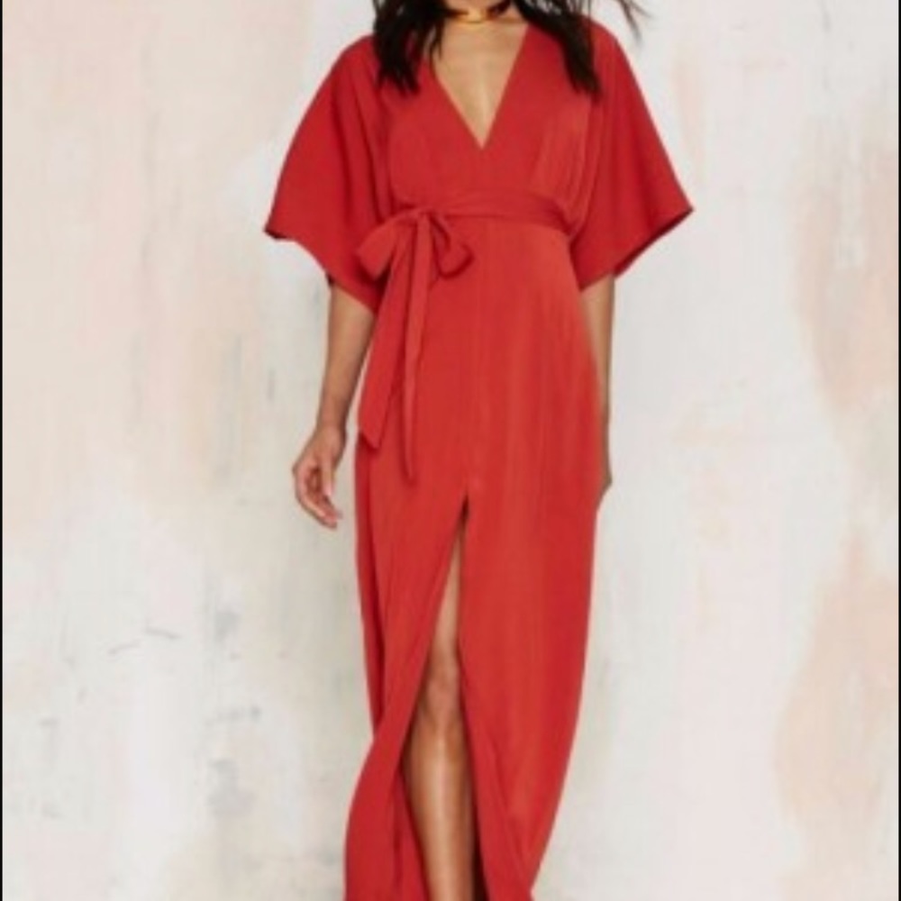 Red Maxi Dress - NWT