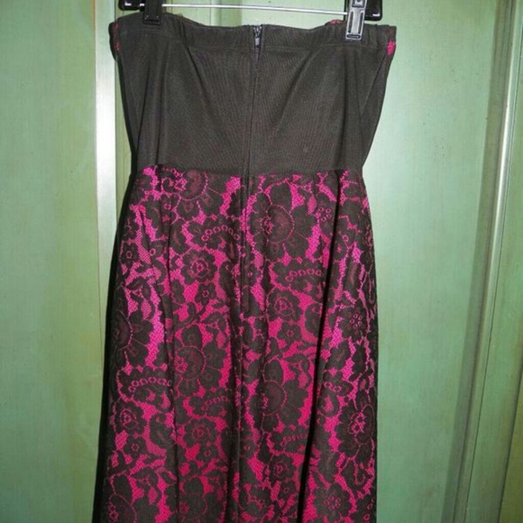 Ruby Rox Strapless Dress - Picture 2 of 4