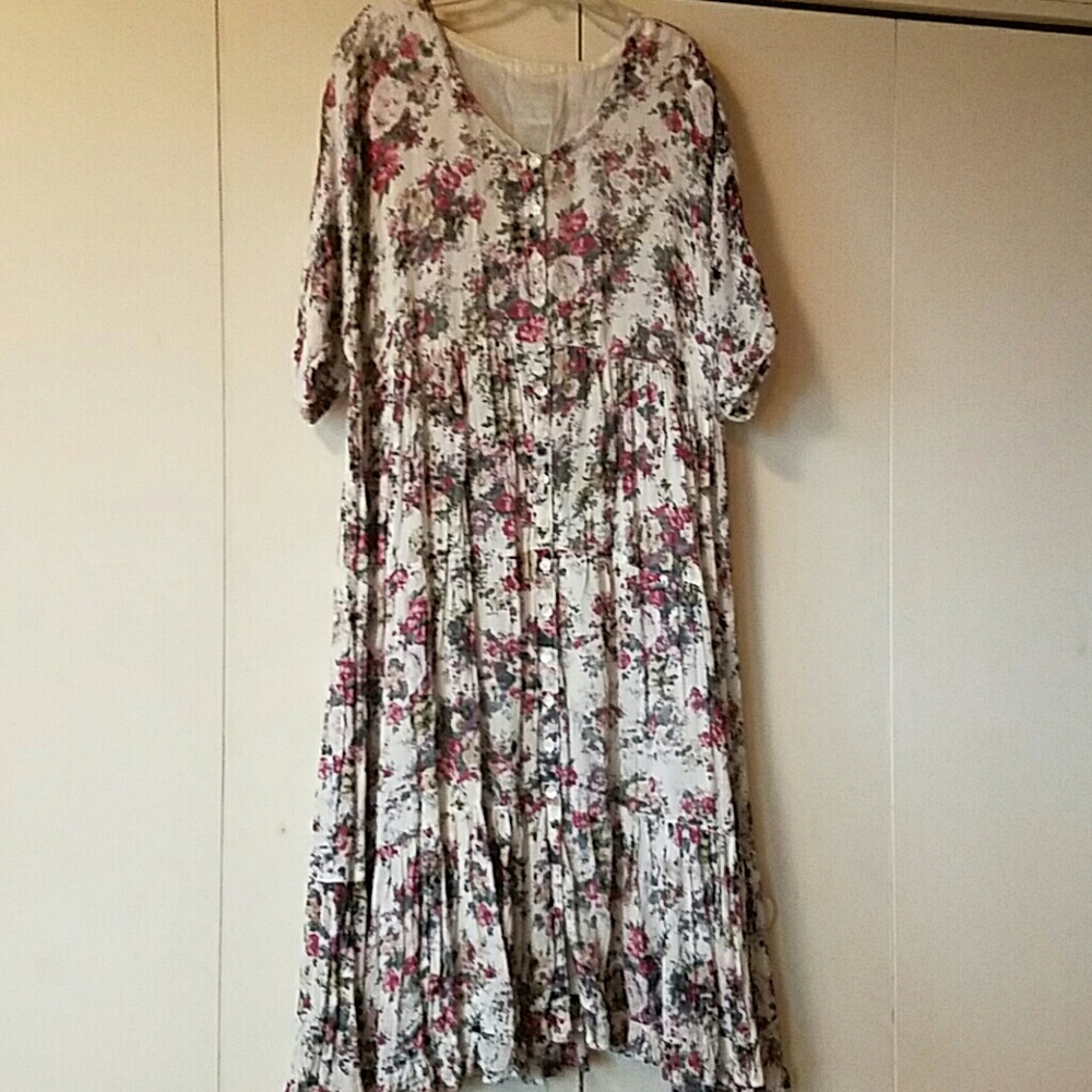 Starina flower bohemian dress