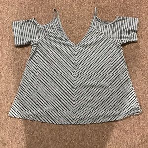 Torrid size 0 cold shoulder top