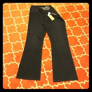 Lane Bryant Stretch Flare Dark Wash Jeans