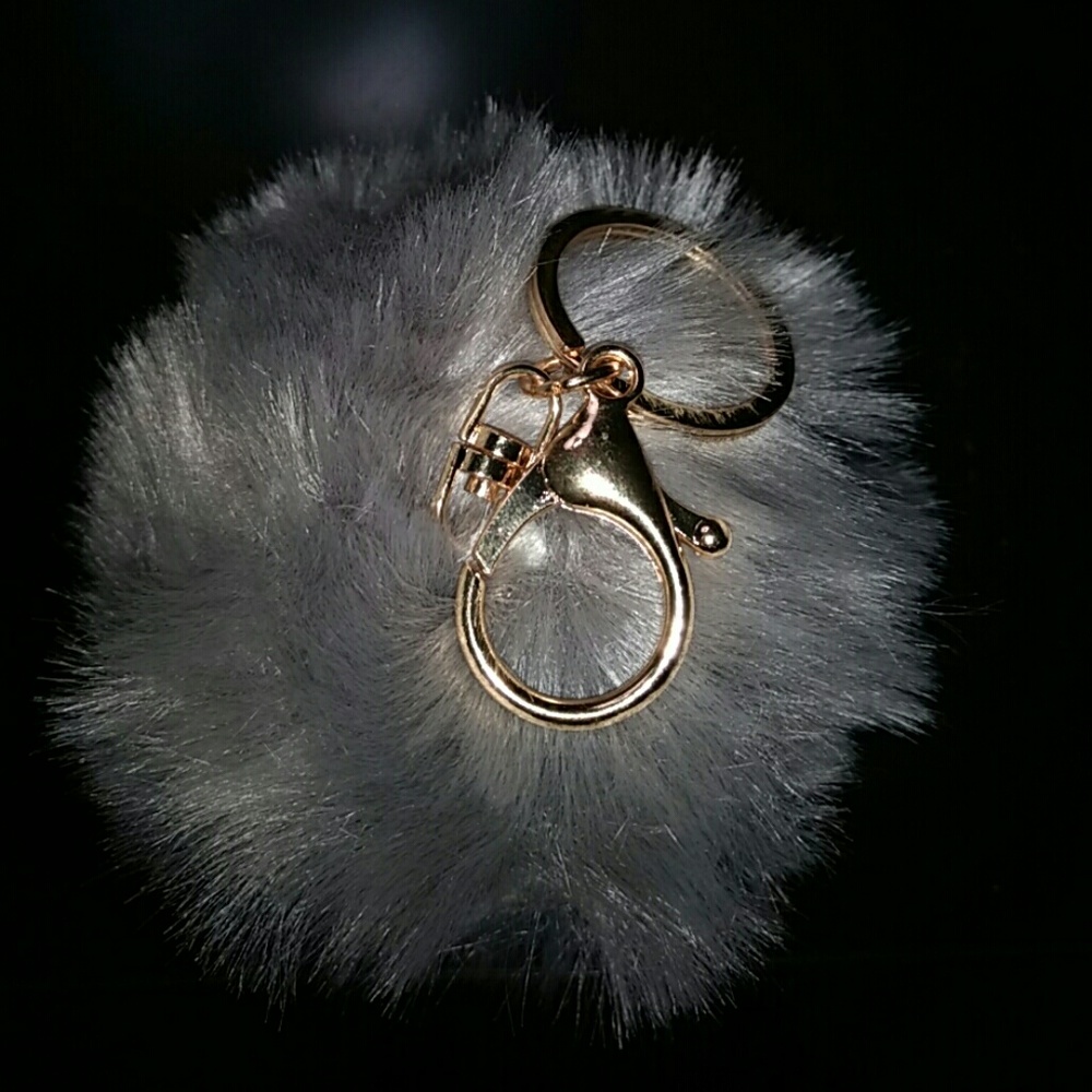 Pompom Ball Keychain
