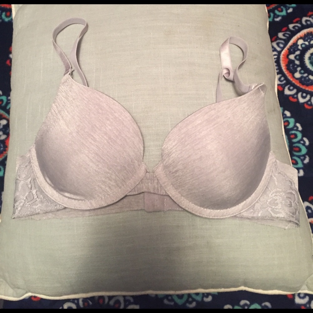 Gray bra