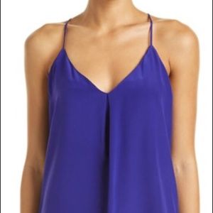 Lavender Brown Purple Silk Tank Dress