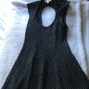 Black flowy dress