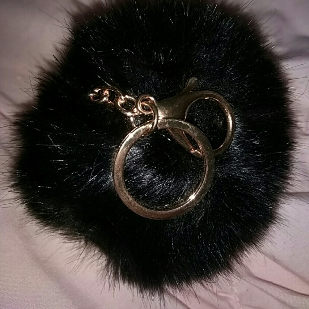 Pompom Ball Keychain