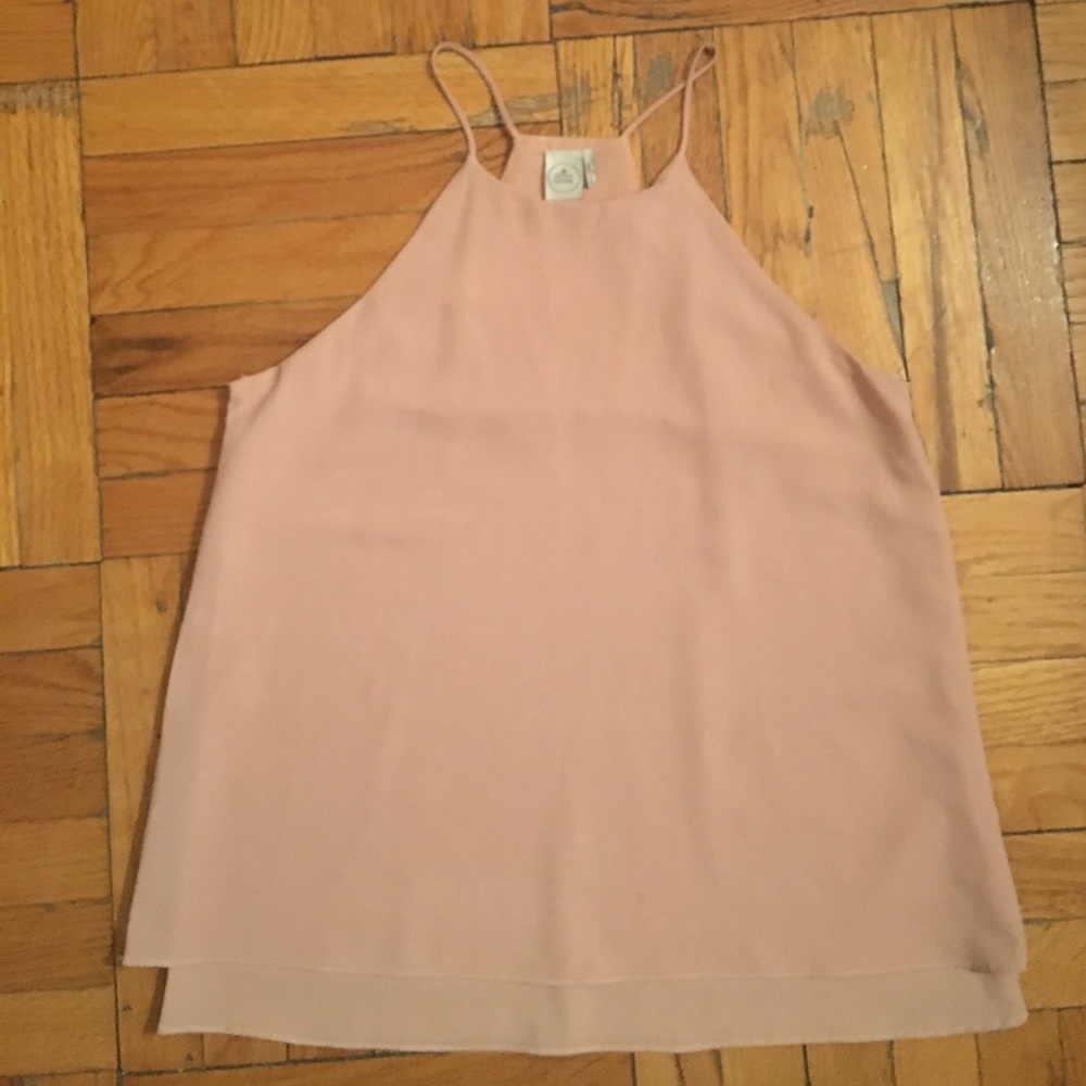 Pink Halter Blouse