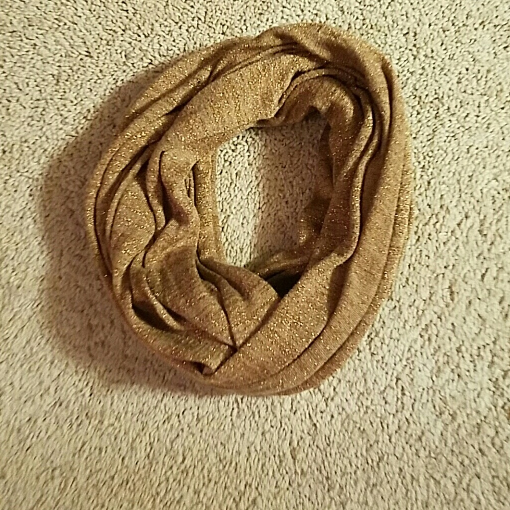 Rose gold scarf