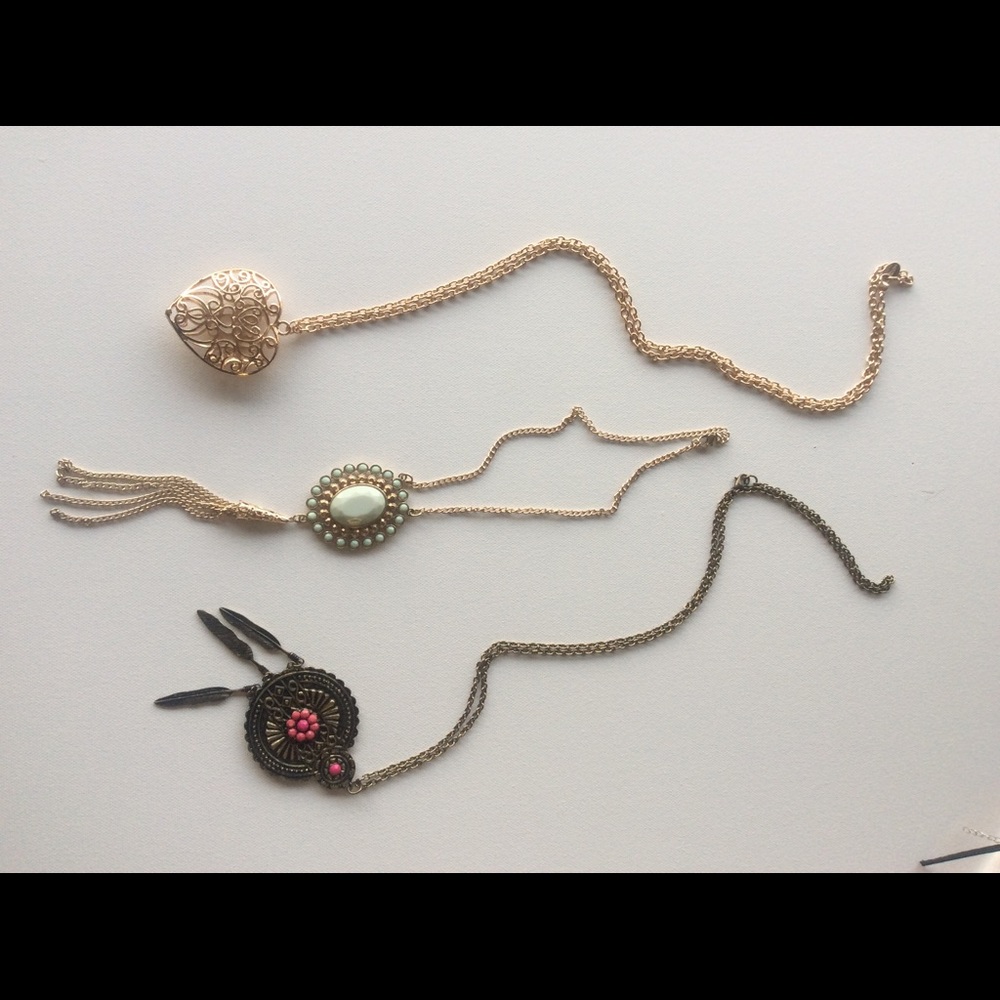 Long necklaces